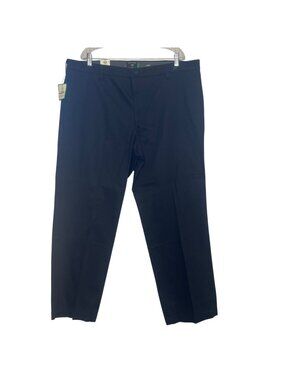 Dockers Signature Iron-Free Khaki Classic Fit Pants Mens 42x30 Black New